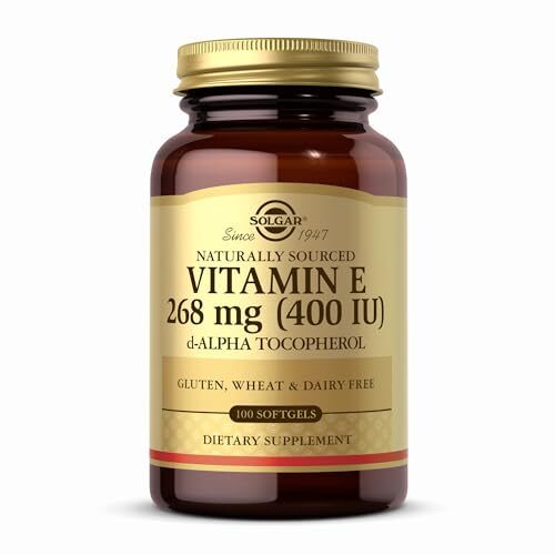 Solgar Vitamin E 268 mg 400 IU Alpha 100 Softgels