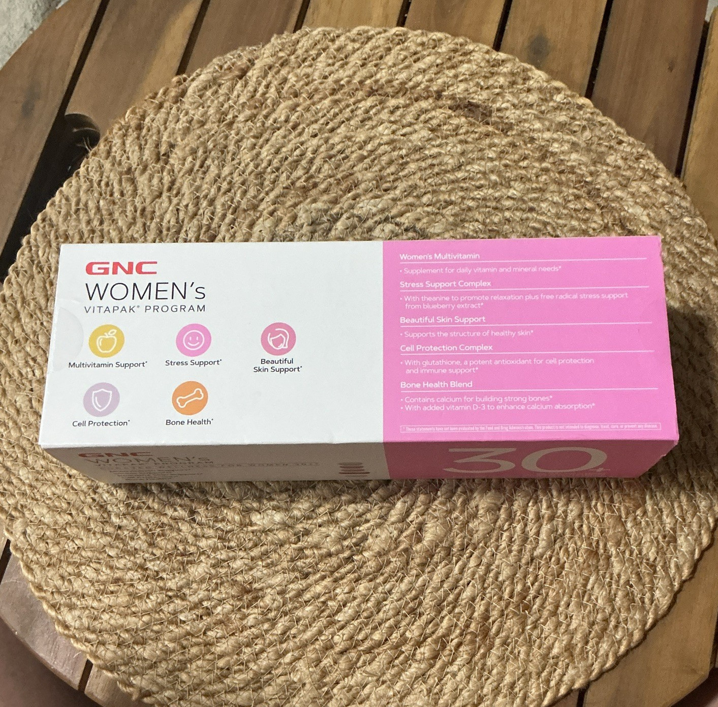 GNC Women’s Vitapak Program 30+ Multivitamin 30-Day Supply, 150 Ct