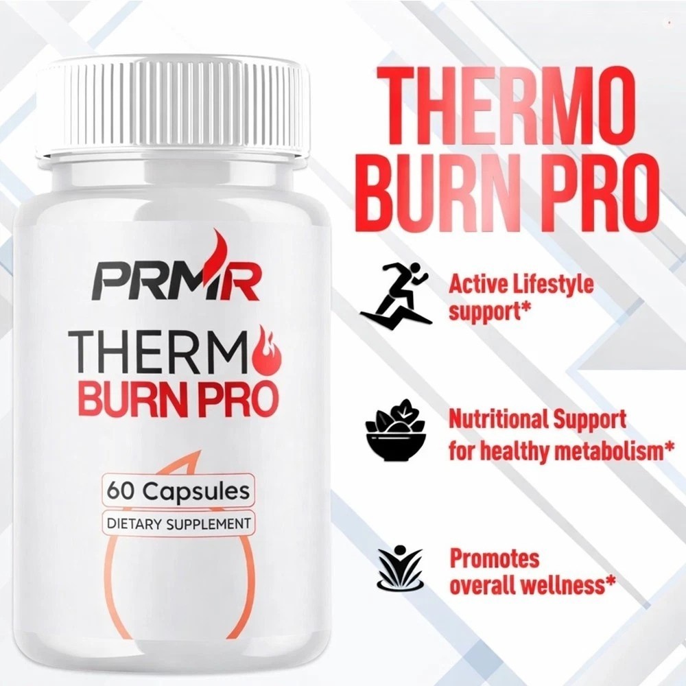(1 Pack) Thermo Burn Pro Advanced Energy & Fitness Supplement ThermoBurnPro 60ct