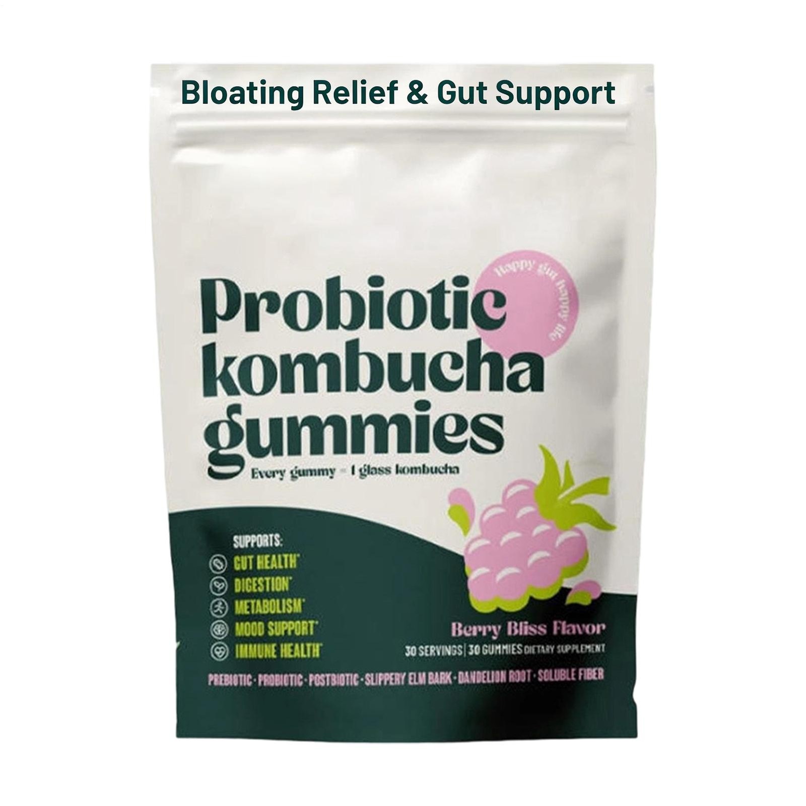Probiotic Gummy Kombucha – Prebiotics, Gut Health – Probiotics For Women And Men