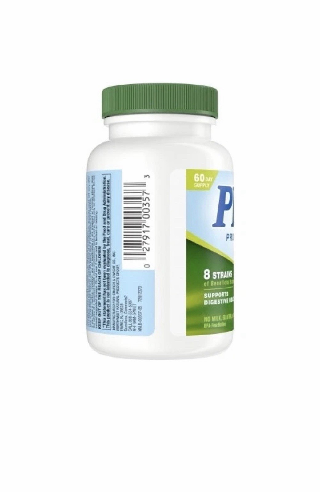 Nutrition PB 8 Pro-Biotic Vegetarian Supplement, 120ct FREE FAST SHIPPING