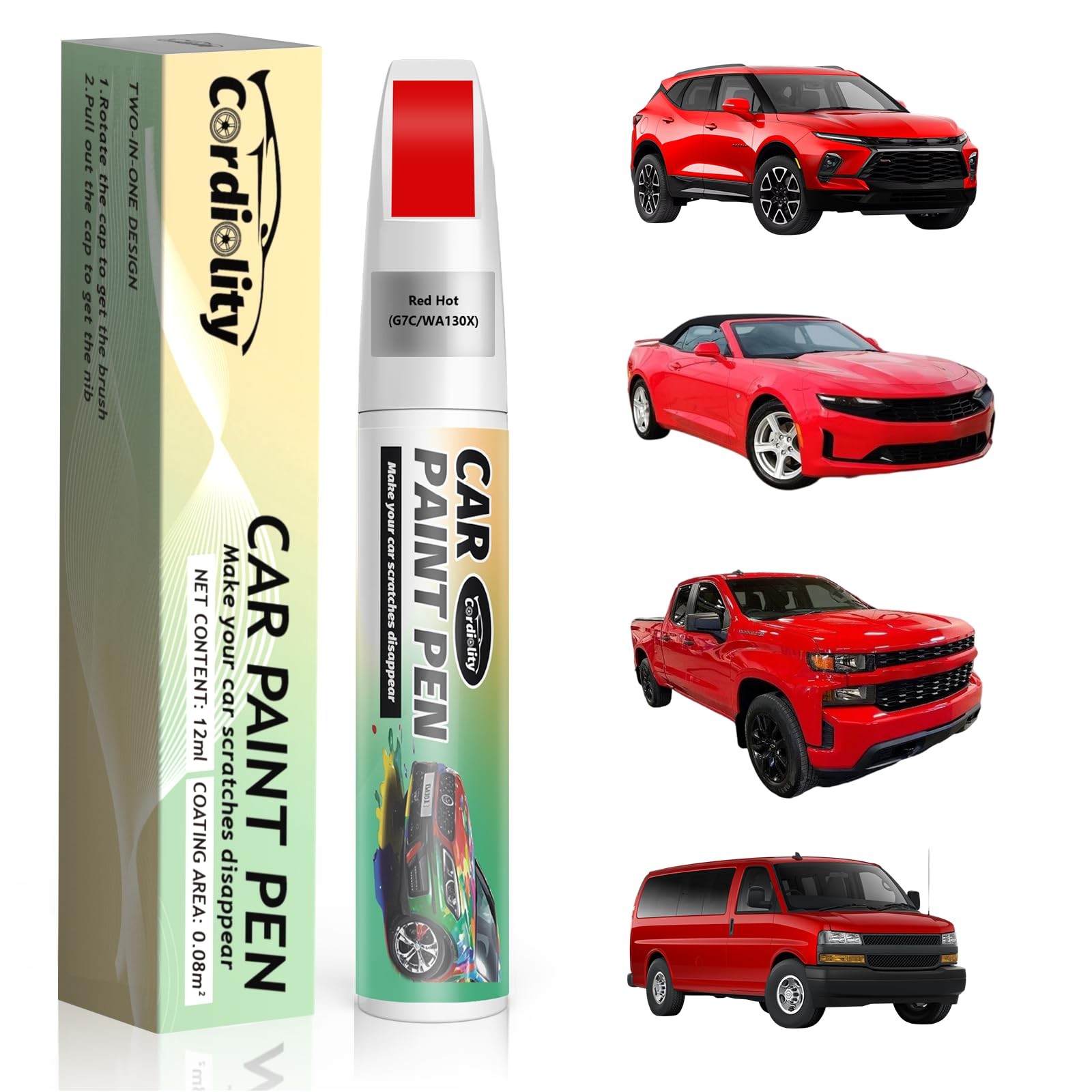 0.42 Fl Oz (Pack of 1), Red Hot(G7C/WA130X)for…