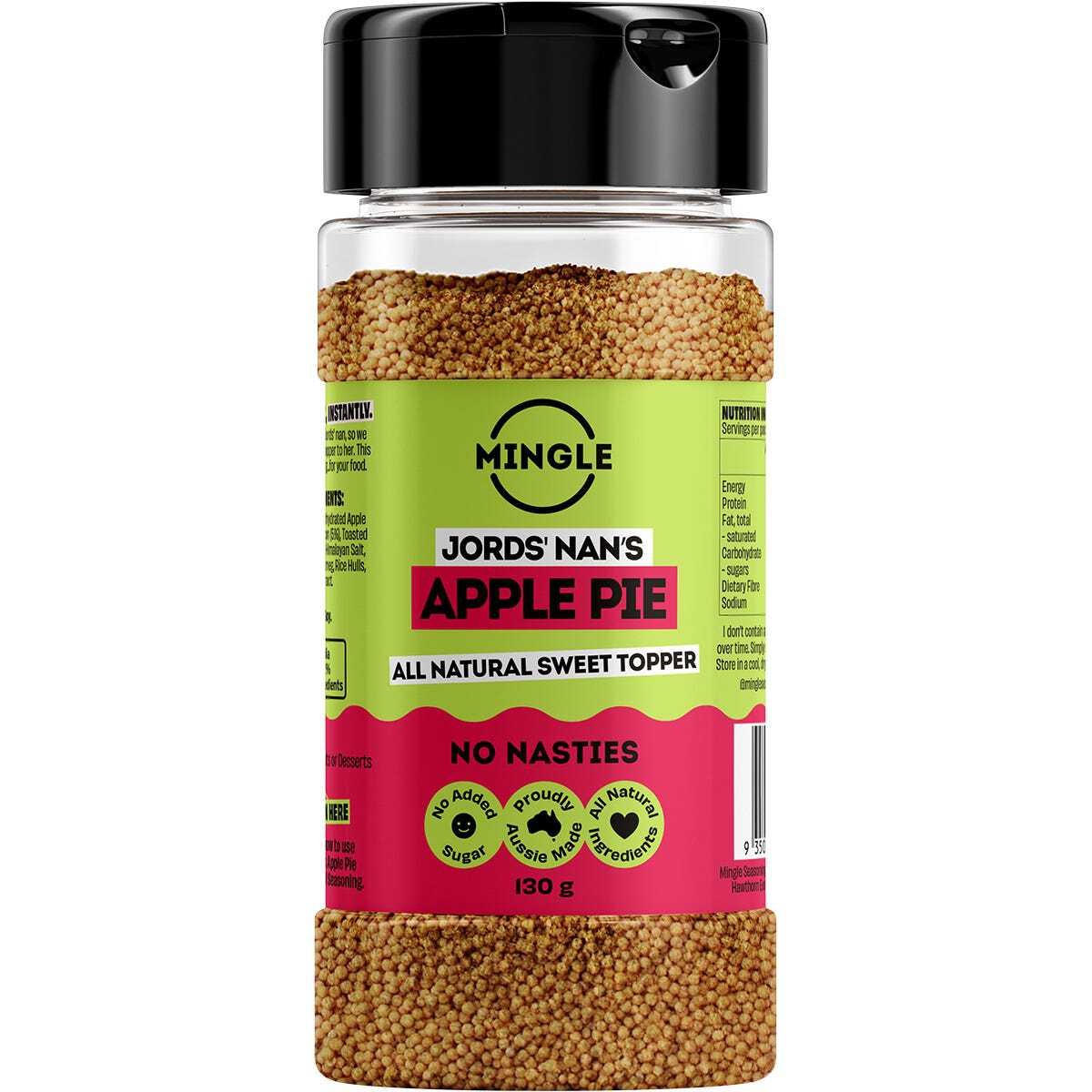 Mingle Jord’s Nan’s Apple Pie All Natural Sweet Topper 130g