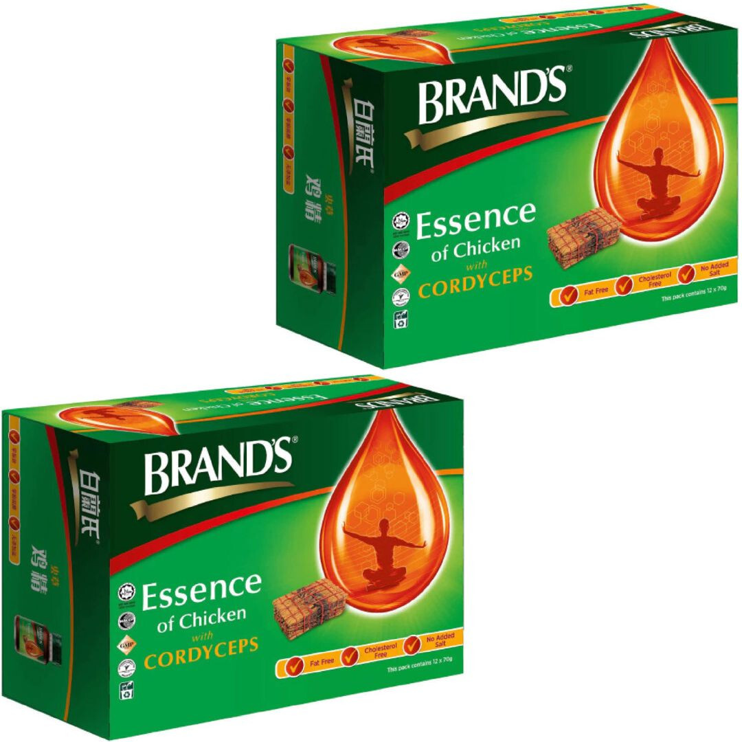 BRAND’S Essence of Chicken with Cordyceps (12’s x 70g)