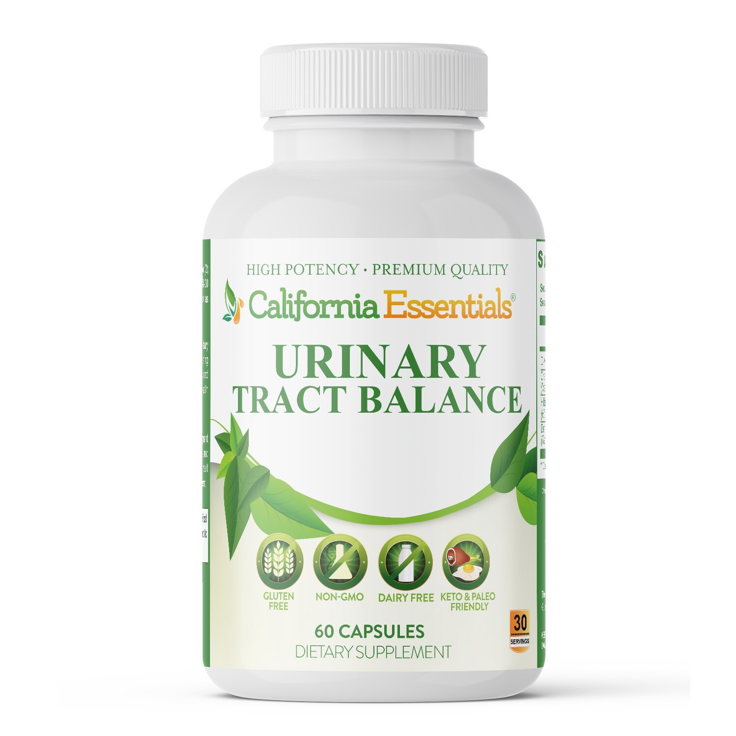 Urinary Tract Balance 1350mg D-Mannose Dietary Supplement – 60 Capsules