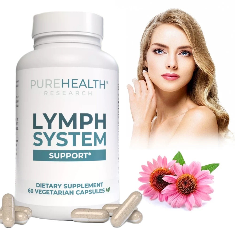 Pure Health Research Lymph System Support 60 Capsules dietary supplement