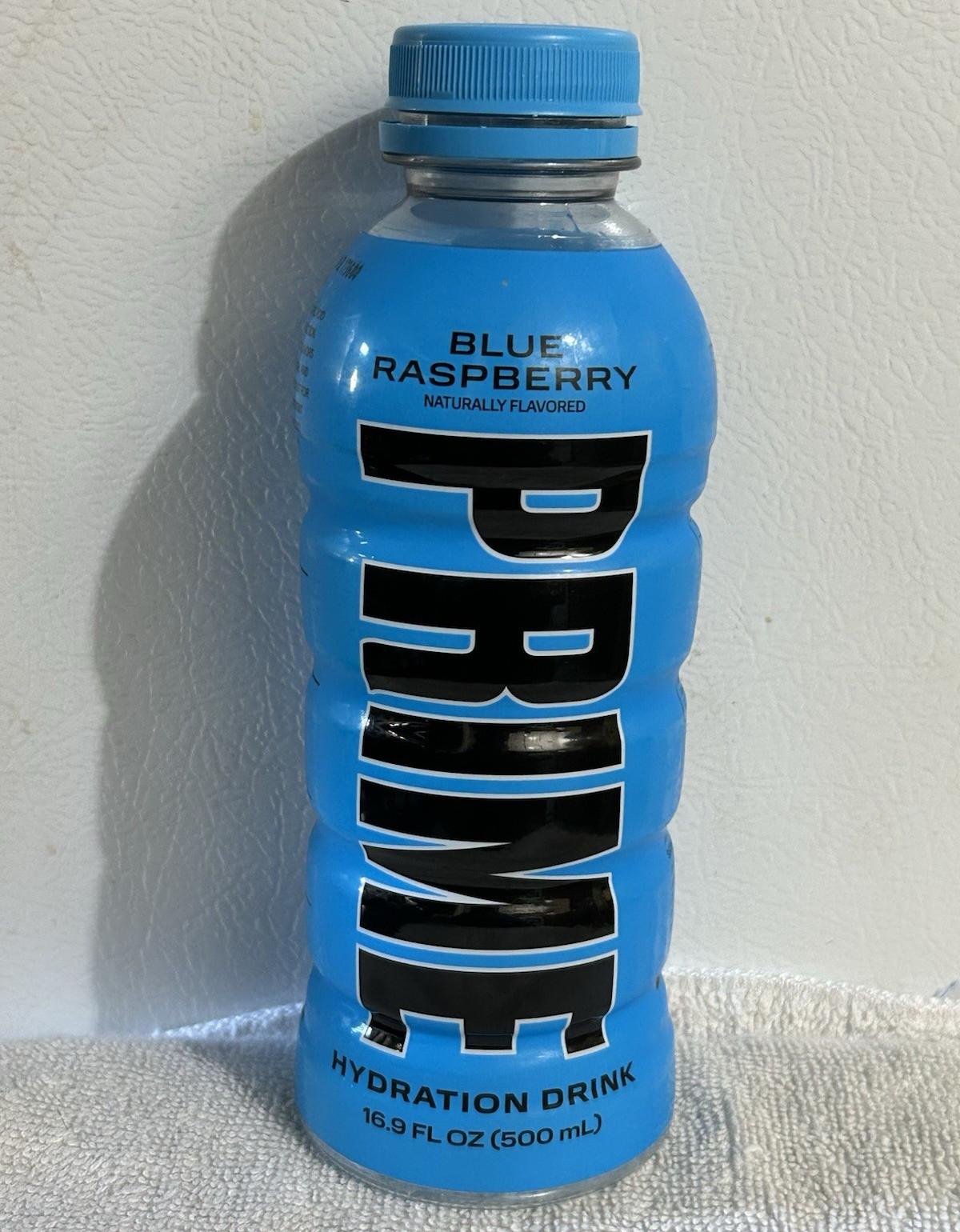 PRIME Electrolyte Hydration Drink, Blue Raspberry Flavor 16.9 fl oz (500 mL)