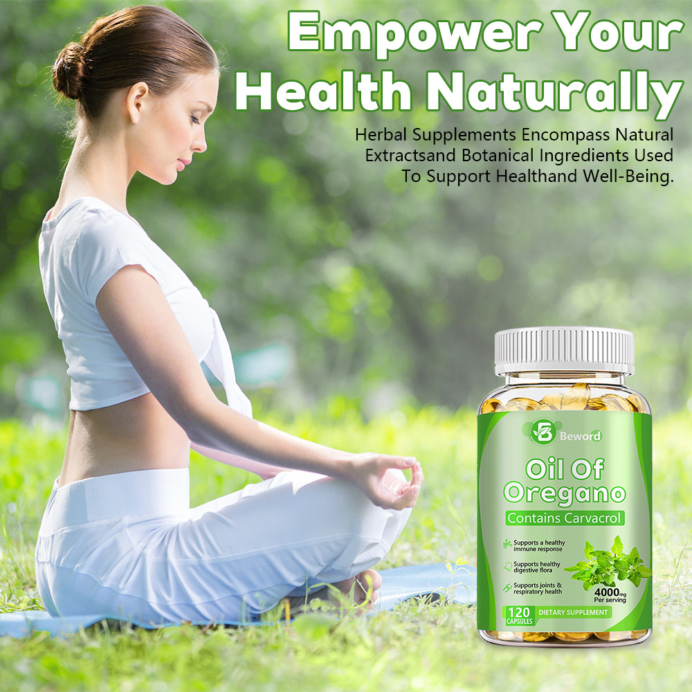 Oregano Oil 4000mg 120 Softgels Capsules Pills Contains Carvacrol Immue Support