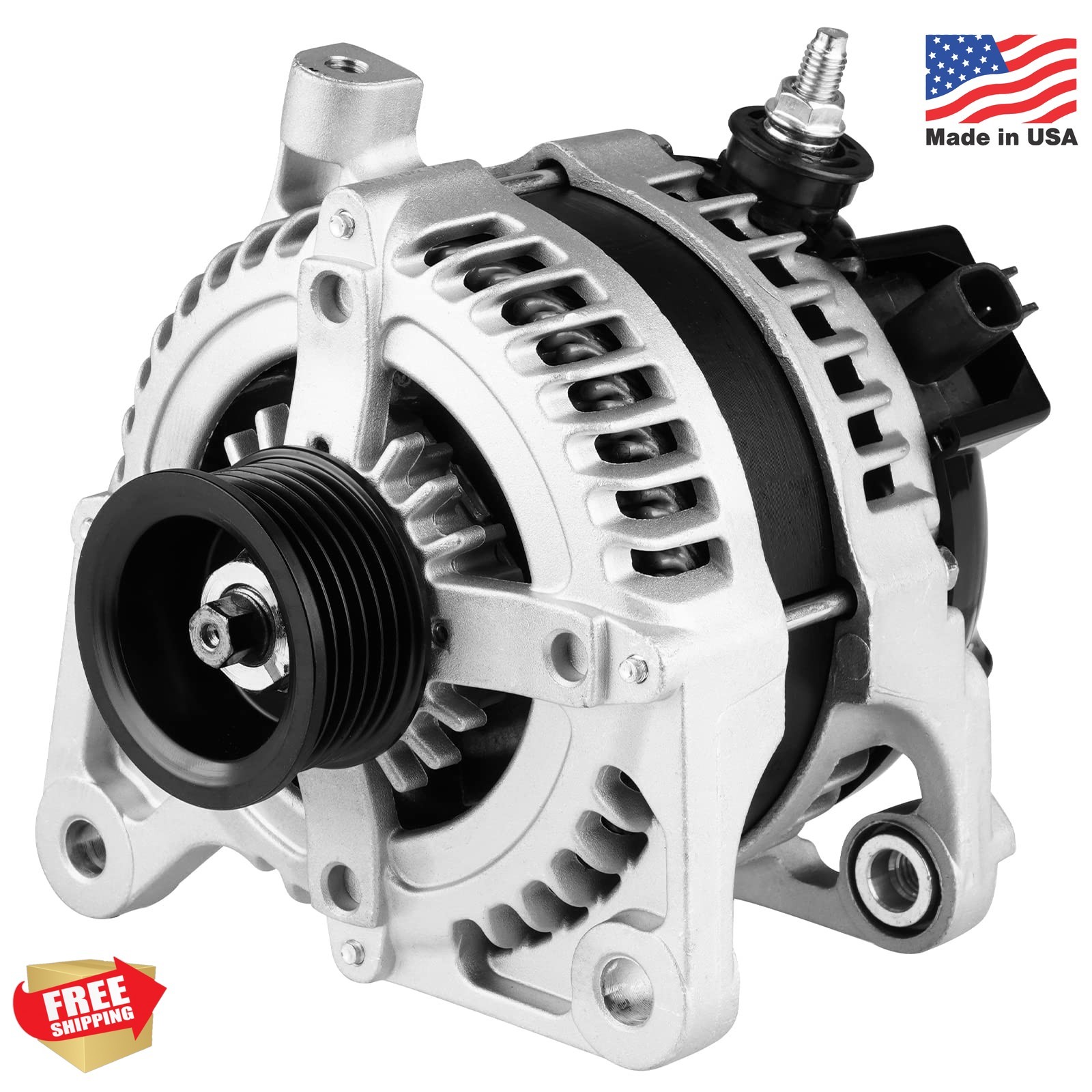 New Alternator for 2008 2009 2010 Chrysler Town & Country Van 3.3 3.8L, 2008 Voy