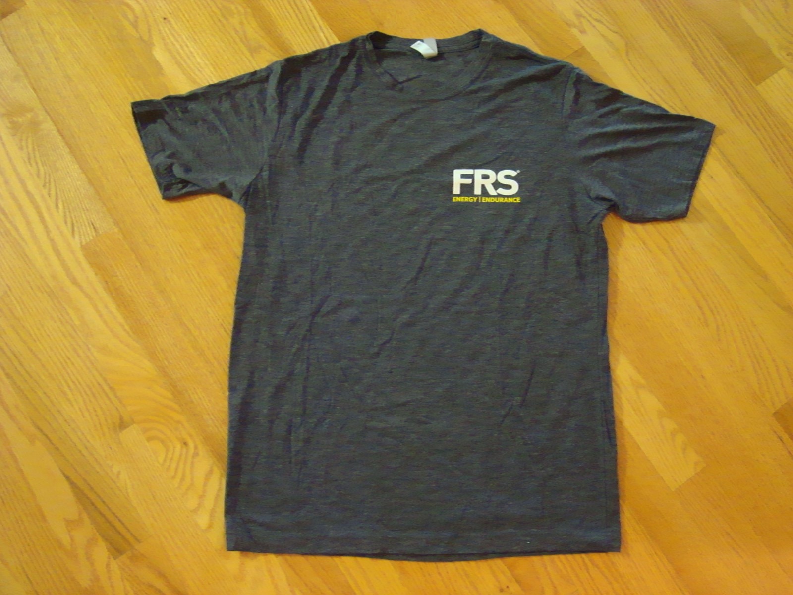FRS Healthy Energy Performance New Charcoal T-Shirt Medium