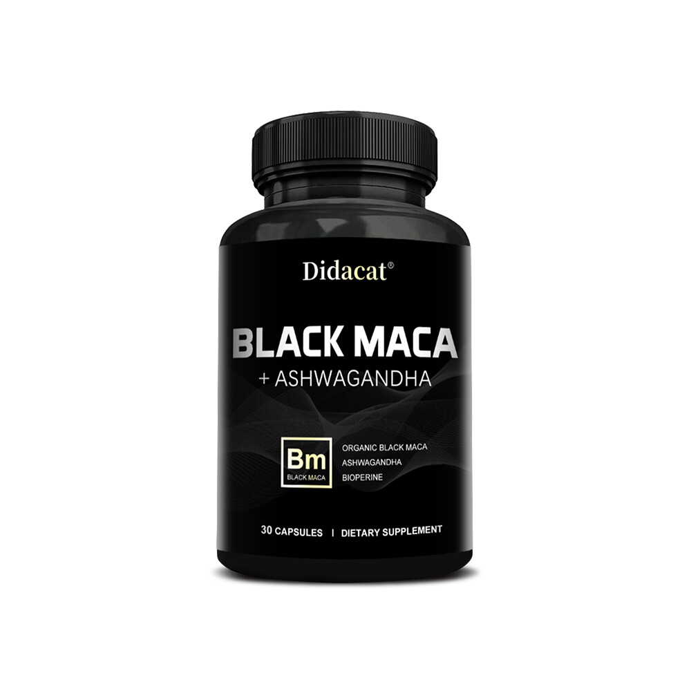 Maca Extract – Testosteron Booster Monster Test for Men 30 to 120 Capsules