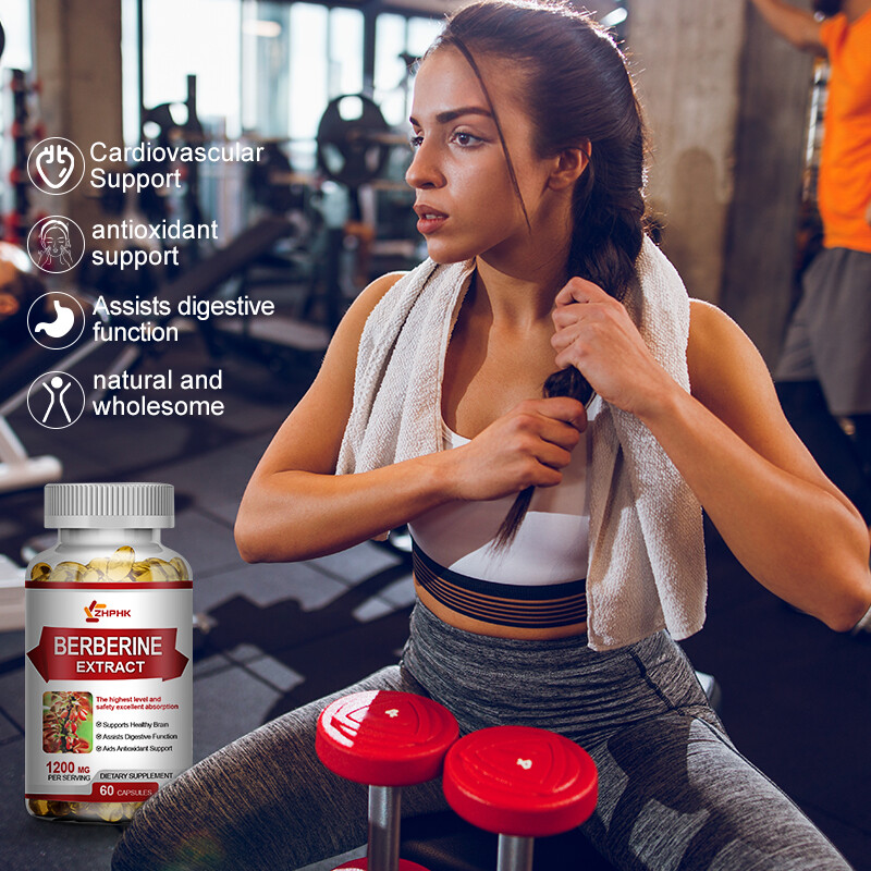 Berberine hydrochloride capsules help choleretic immune anti-inflammatory 180pcs