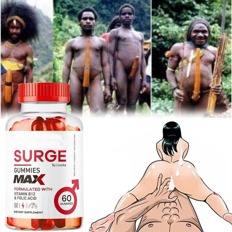 Vital Surge Male Gummies Maximum potency Vital Surge Advanced Formula 60 Count