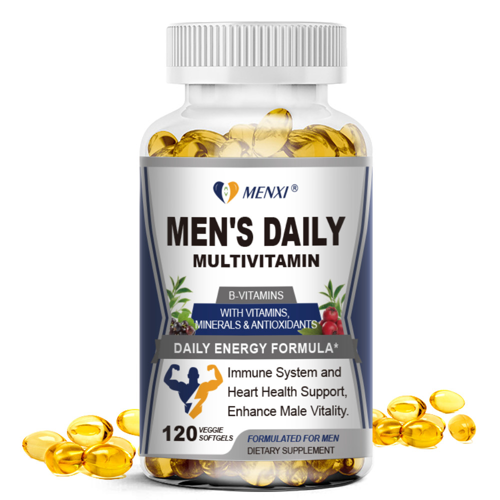 Multivitamin MultiMineral for Men, Daily Mens Vitamin Supplement: Non-GMO