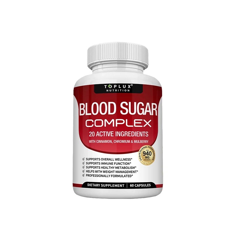 1~2pack Magnesium 8 in 1 Complex 1000mg & Blood Sugar mix Supplement Combo