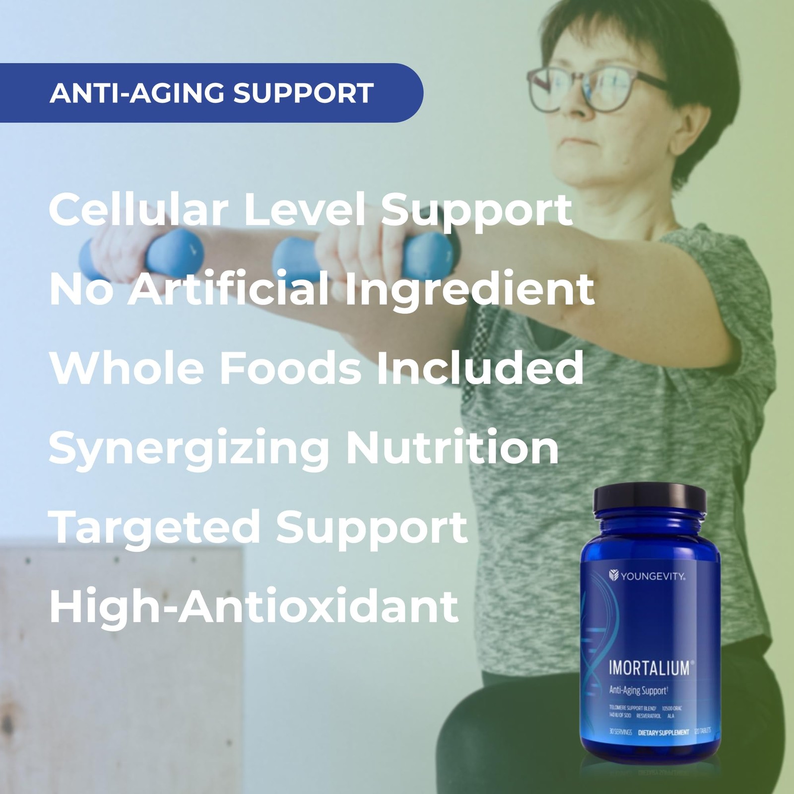 Youngevity Imortalium® – Anti-Aging Telomere Health, Fucoxanthin, Carotenoid