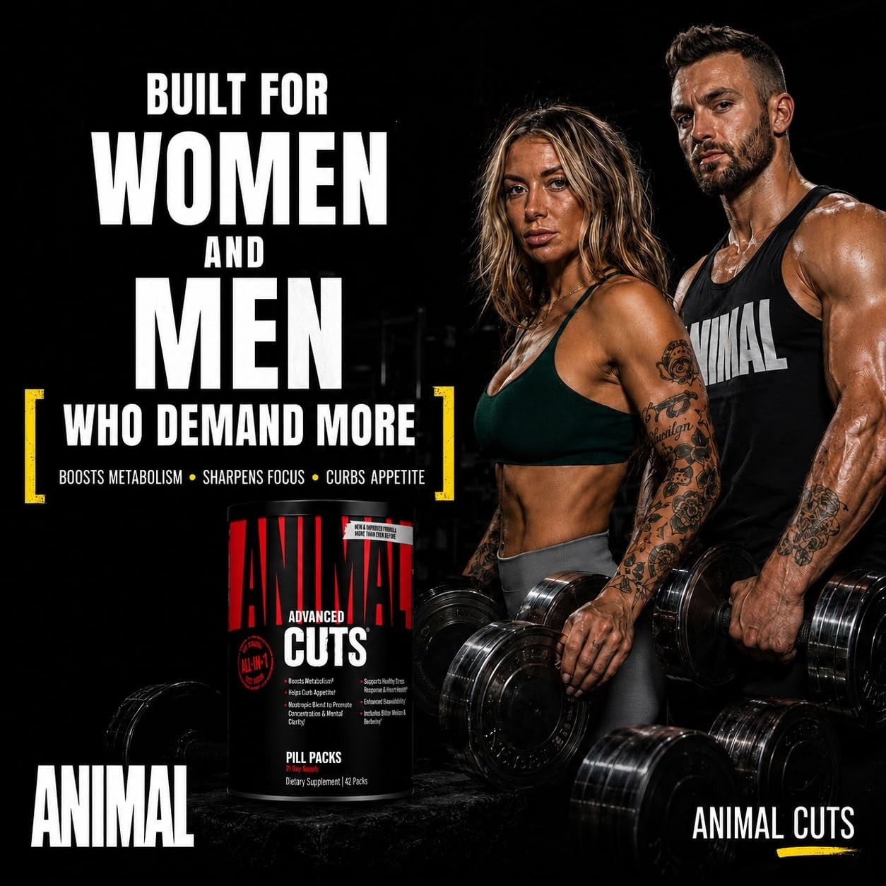All-in-One Thermogenic Fat Burner – 25-Ingredient Cutting Stack, Boosts Metaboli