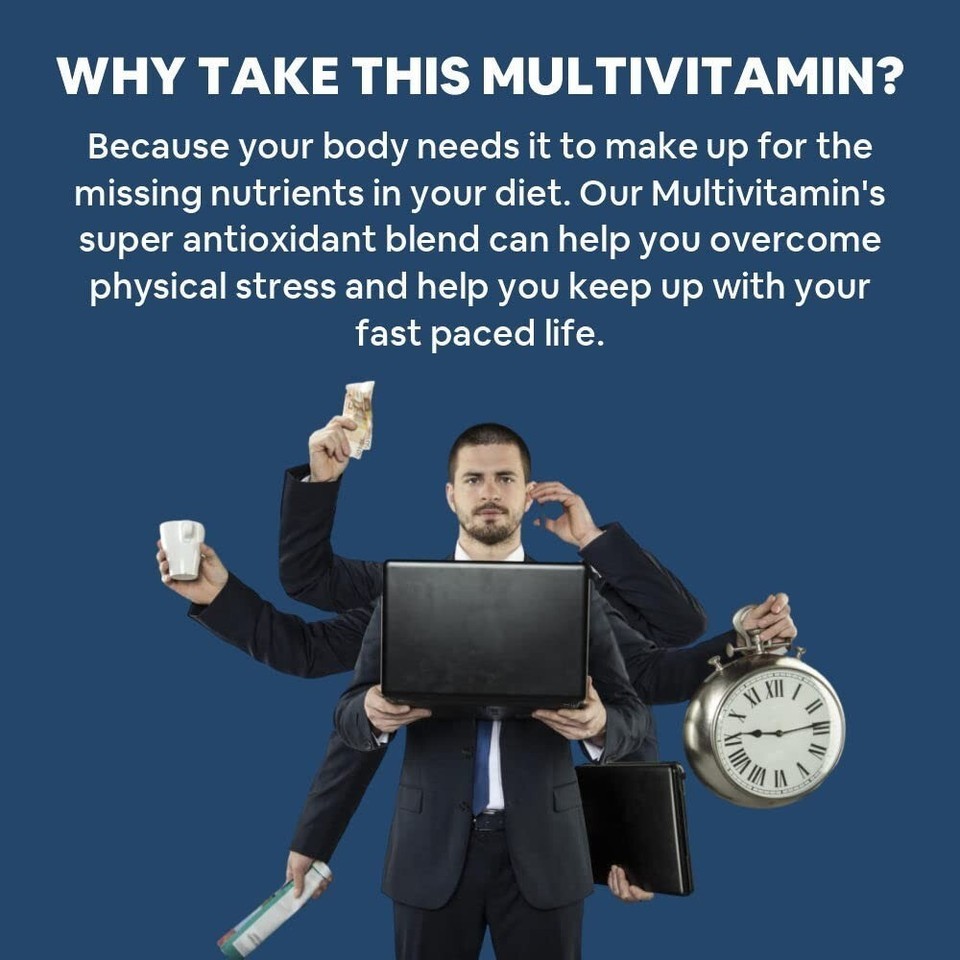 Carbamide Forte Multivitamin Tab with Probiotics Supplement – 180 tabs ( Veg )