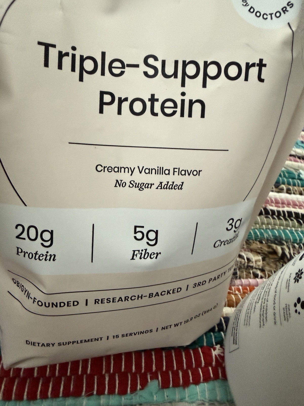 Bundle of 2 Protein Powders! One contains added Collagen and one does not!