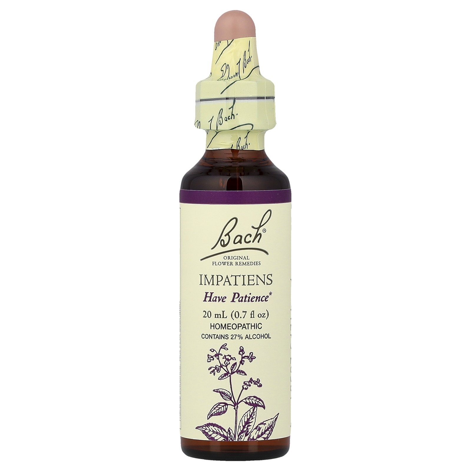 Original Flower Remedies, Impatiens, 0.7 fl oz (20 ml)