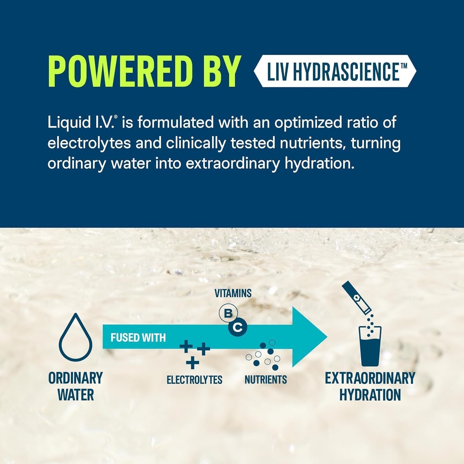 Liquid I.V. Hydration Multiplier Cotton Candy Electrolyte Powder 16 Servings..