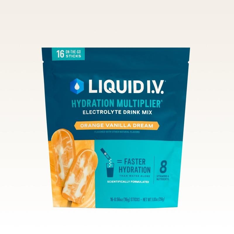 Orange Vanilla Dream – Hydration Powder Packe – Liquid I.V. Hydration Multiplier