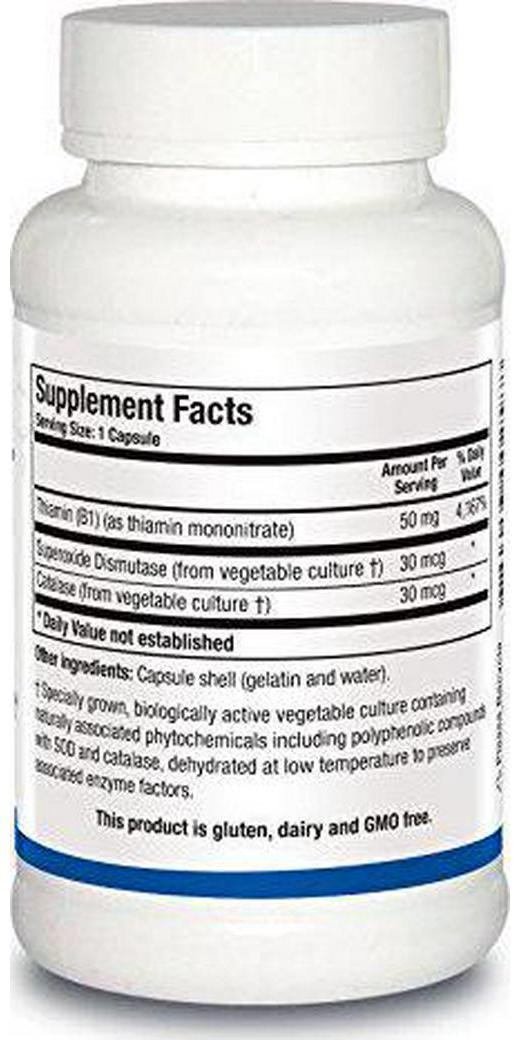 Biotics Research Thiamin 50 High Potency Vitamin B1, 50 mg, Energy Production,