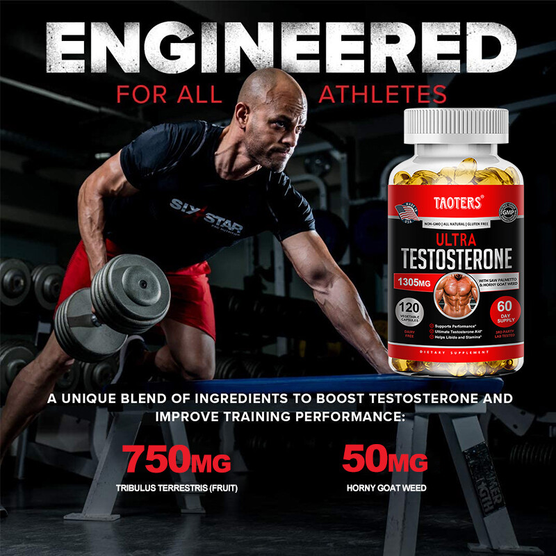 Testosteron Booster High Strength Caps, T Boost 120 Capsules Male Enhancement