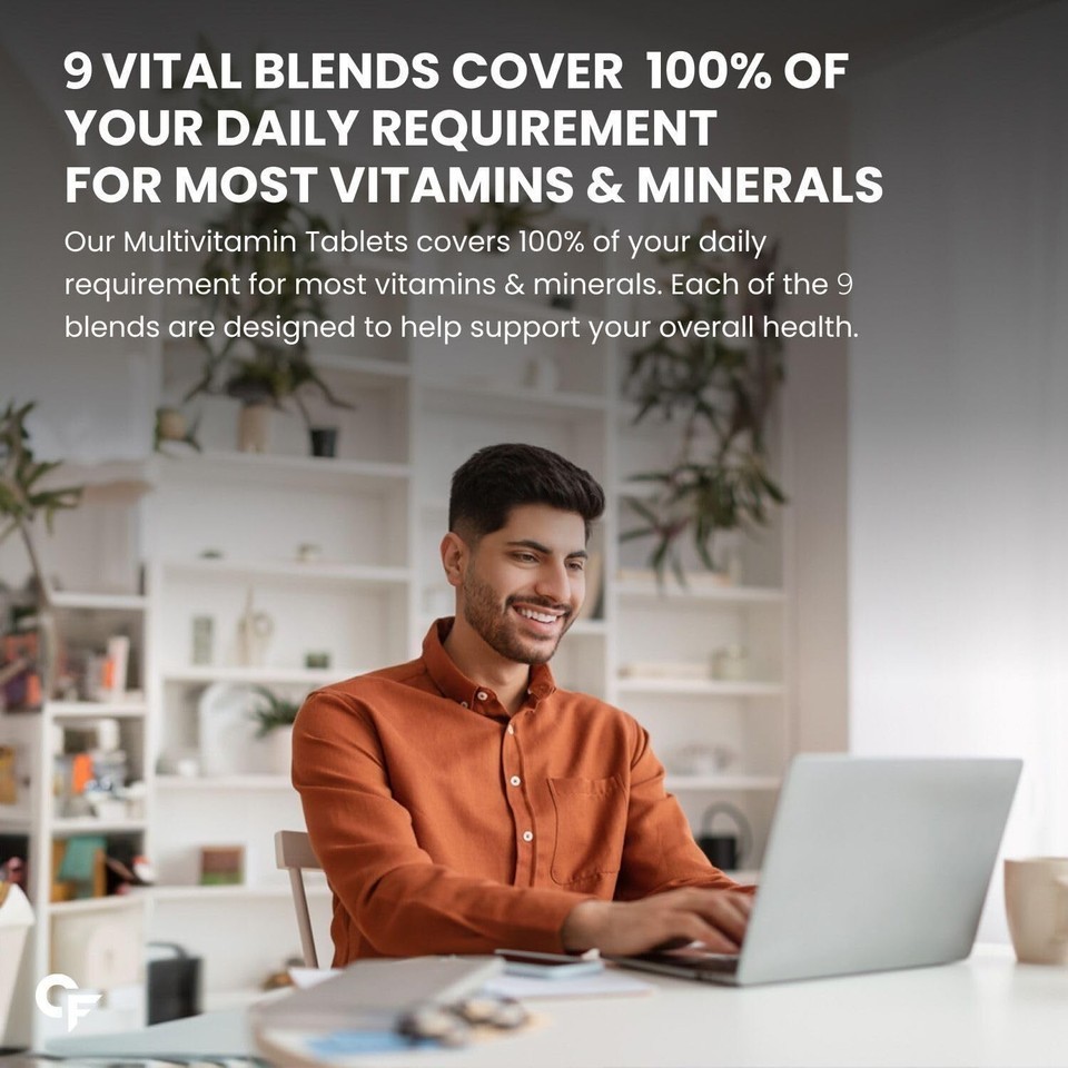 Carbamide Forte Multivitamin Tab with Probiotics Supplement – 180 tabs ( Veg )