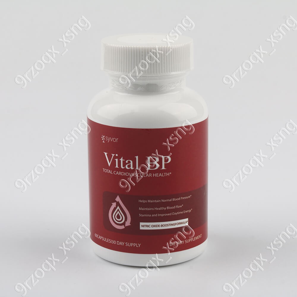 (1-3 Pack) Vital BP Advanced Blood Support Vitamin Formula VitalBP 60 Capsules