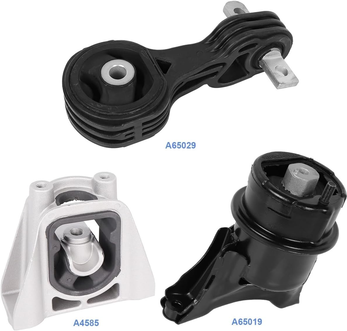 3Pcs Engine Motor Mount Compatible with Honda Civic Hybrid 1.3L 2006-2011 Tra…