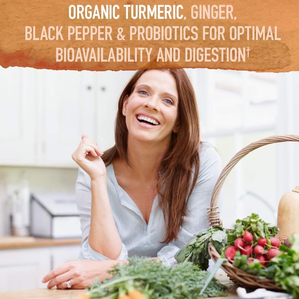 Garden of Life Organics Maximum Strength Turmeric Joints & Mobility Support 3…