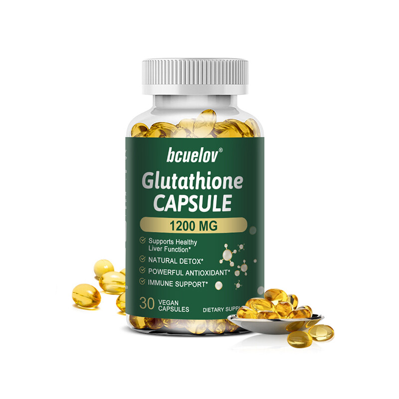Glutathione Capsule Anti Aging Improve Immunity Detoxification 30-120 Capsules