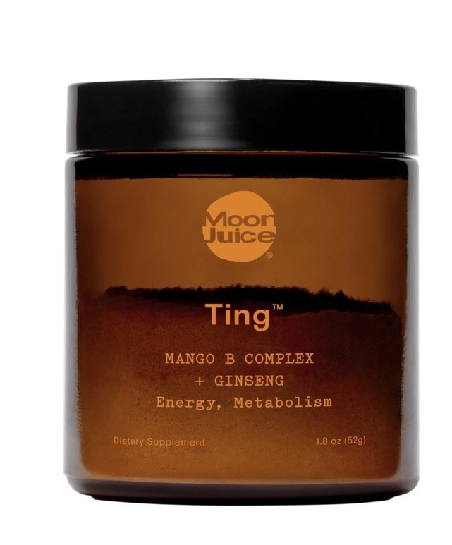 Moon Juice – Ting Mango Vitamin B Complex + Ginseng Supplement – Jar 25 Servi…