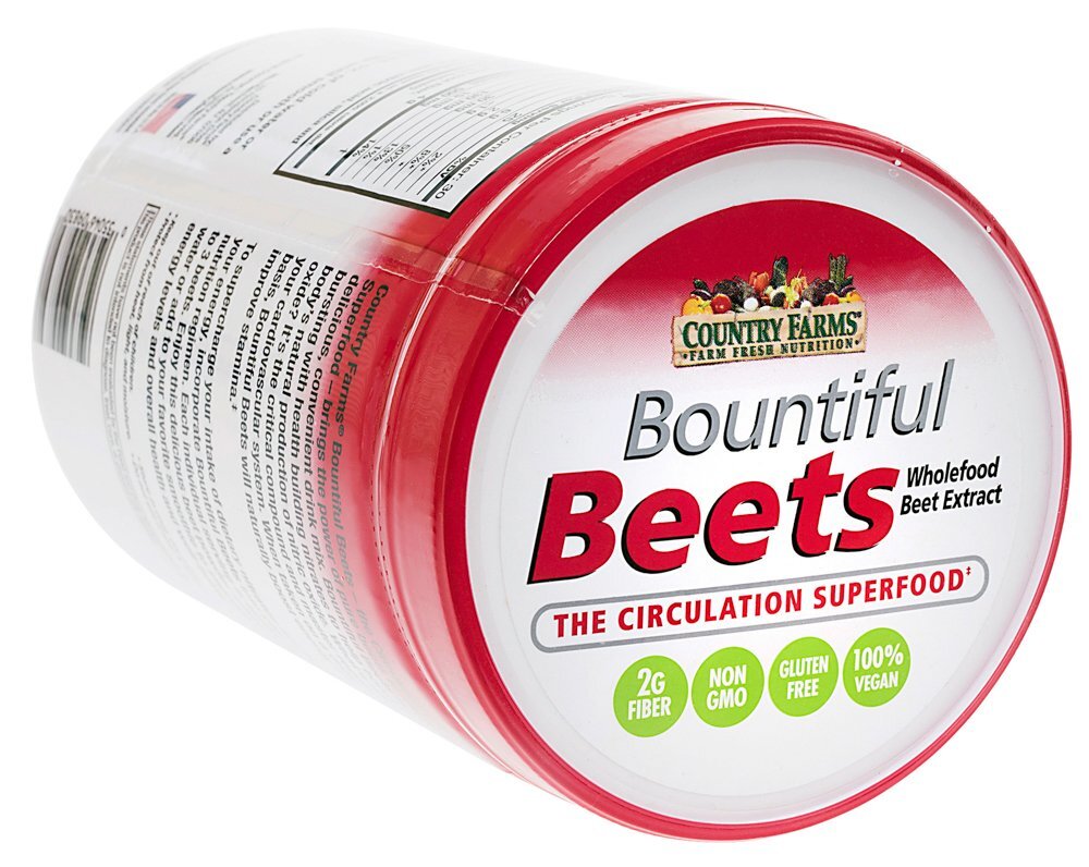 Bountiful Beets Superfood Extract Supports Healthy Circulation Cherry Flavor