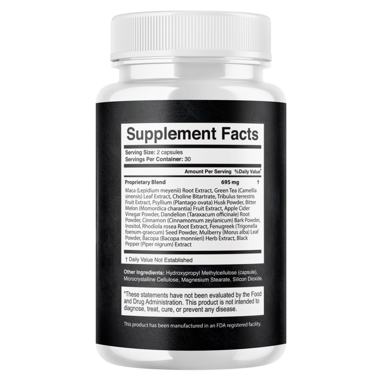 VitalPro Men Daily Wellness Supplement Capsules Energy Strength 1 Pack 60Ct