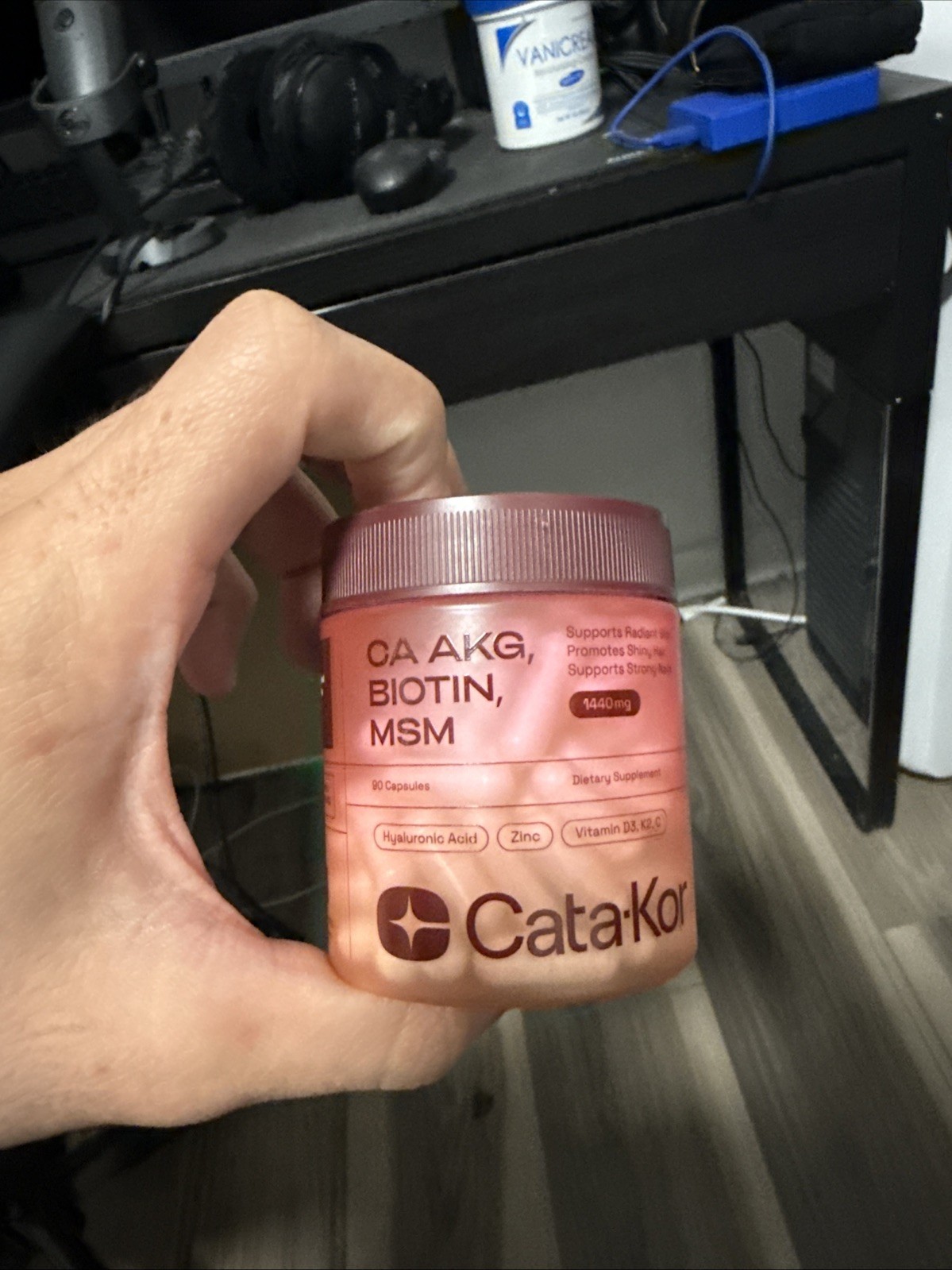 CataKor Skin Hair Nails Vitamins 90 Caps Biotin Hyaluronic Acid Beauty Care