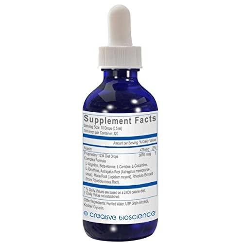 Creative Bioscience 1234 Diet Drops- 2 bottles