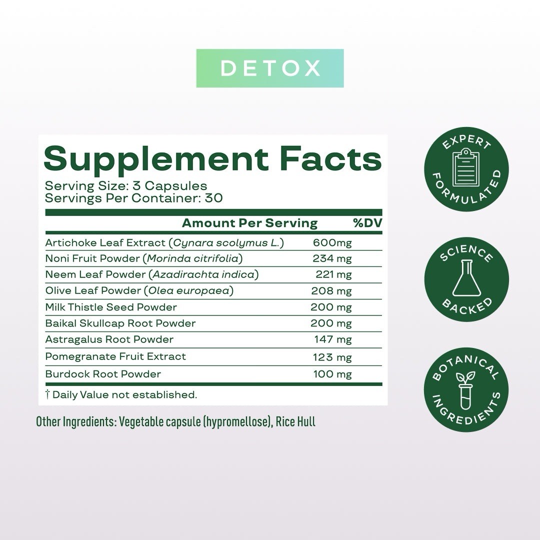 Bloom Nutrition Hormone Health Detox 90 Capsules Exp 2027 New Sealed Supplement