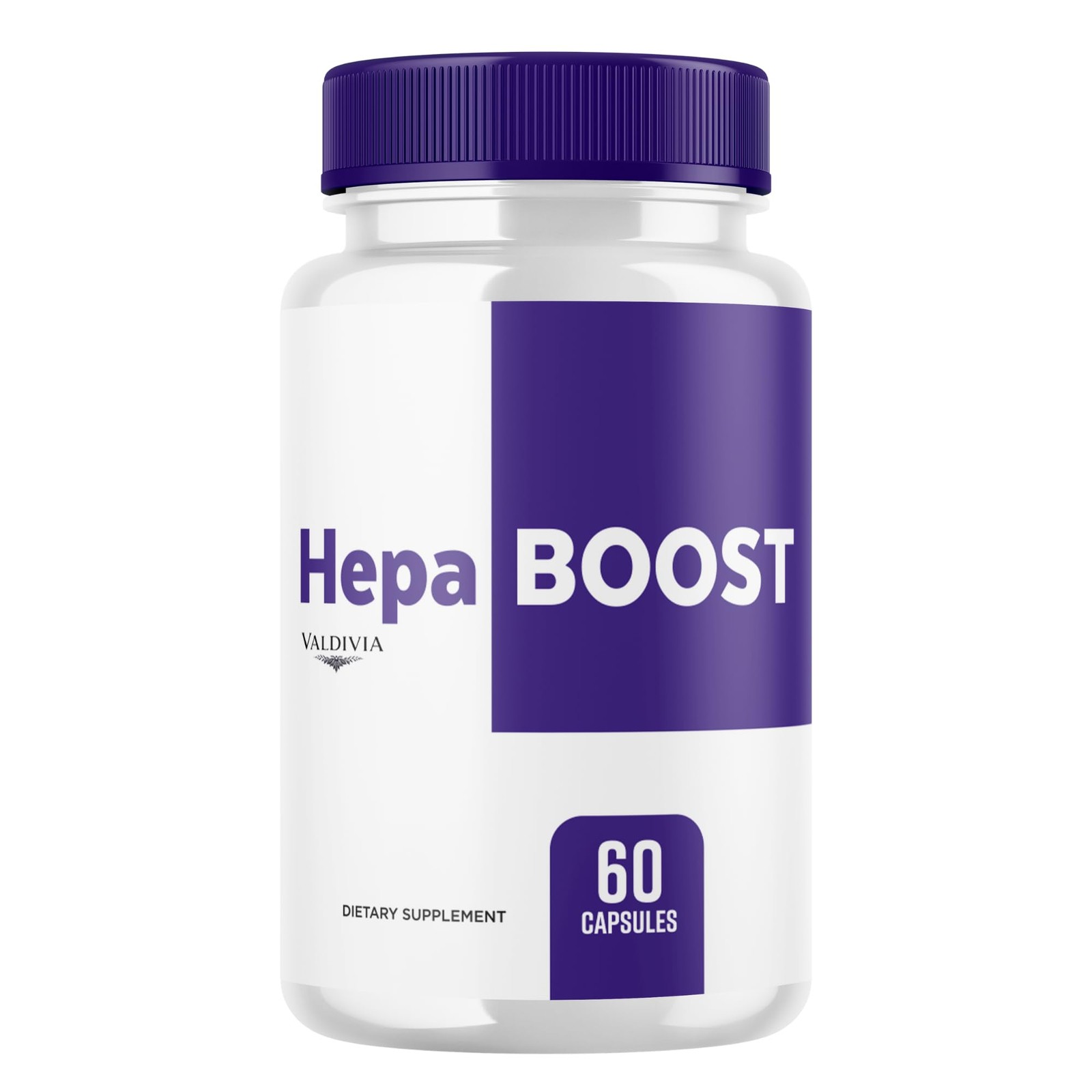 HepaBoost Liver Health Support Supplement Capsules Detox 1 Pack 60Ct