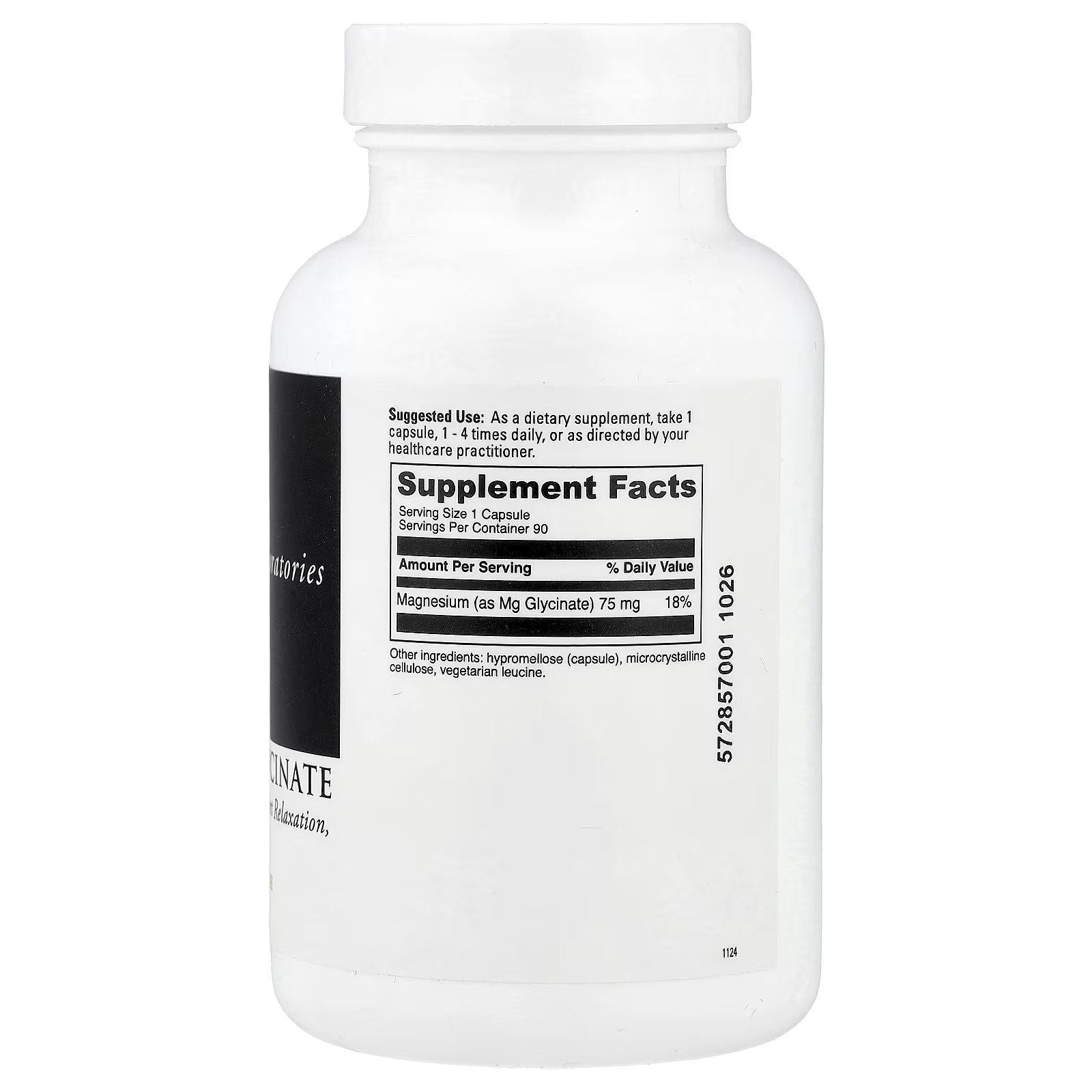 2 X DaVinci Laboratories, Magnesium Glycinate, 90 Capsules, (75 mg pe-worldwide