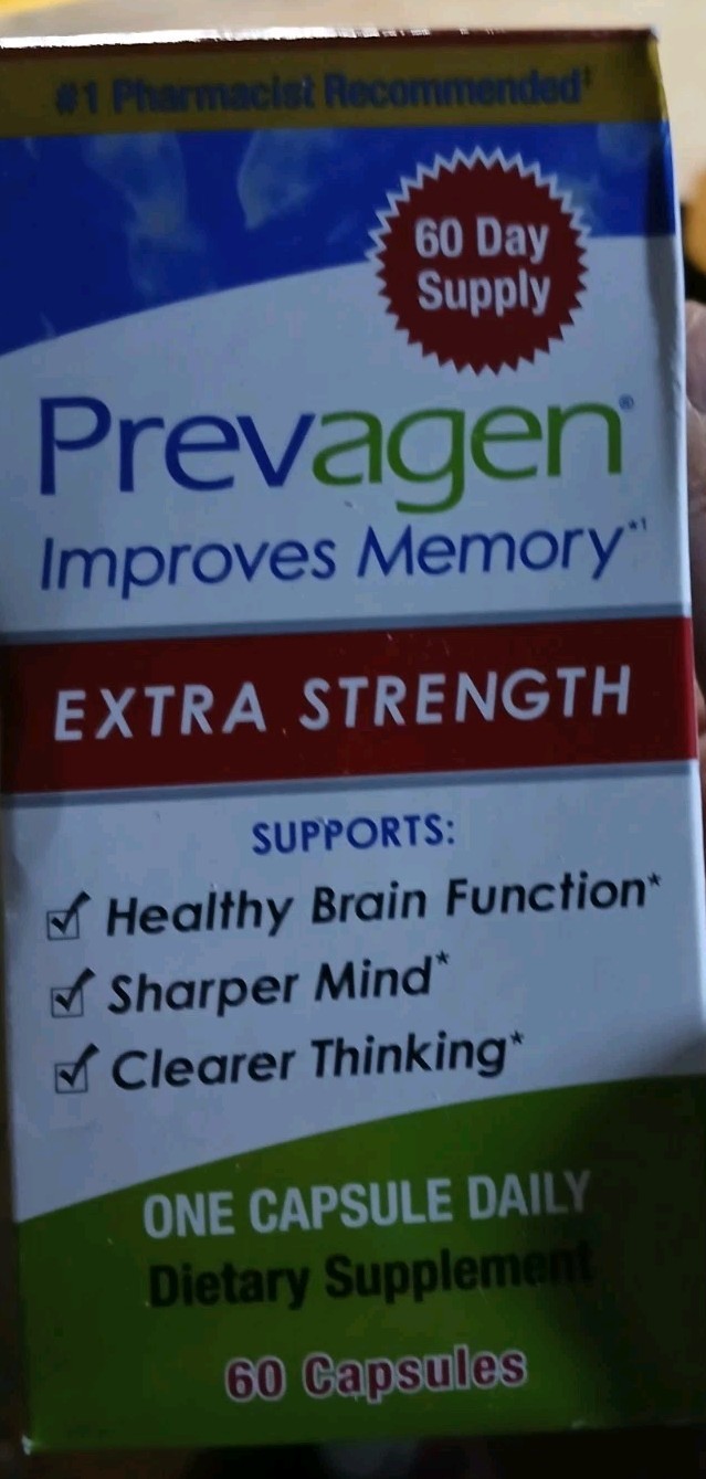 PREVAGEN Extra Strength For Your Brain 60 Capsules Fresh