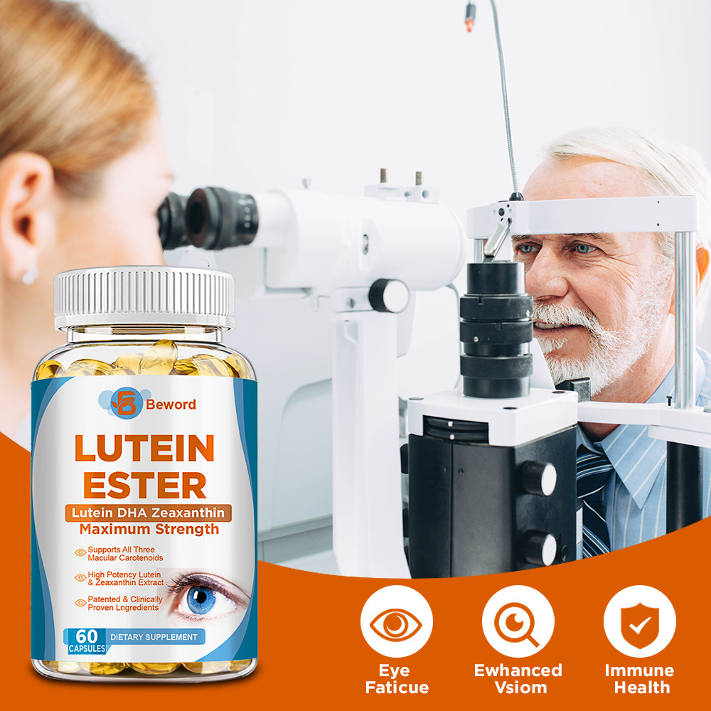 Eye Health Supplement, Lutein and Zeaxanthin, Vision Health, Eye Strain Support