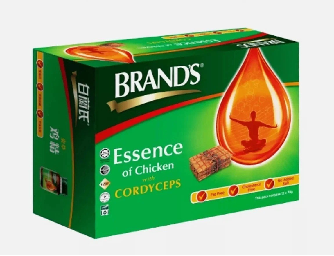 BRAND’S Essence of Chicken Cordyceps Formula 70g 12 Bottles Wellness Supplement