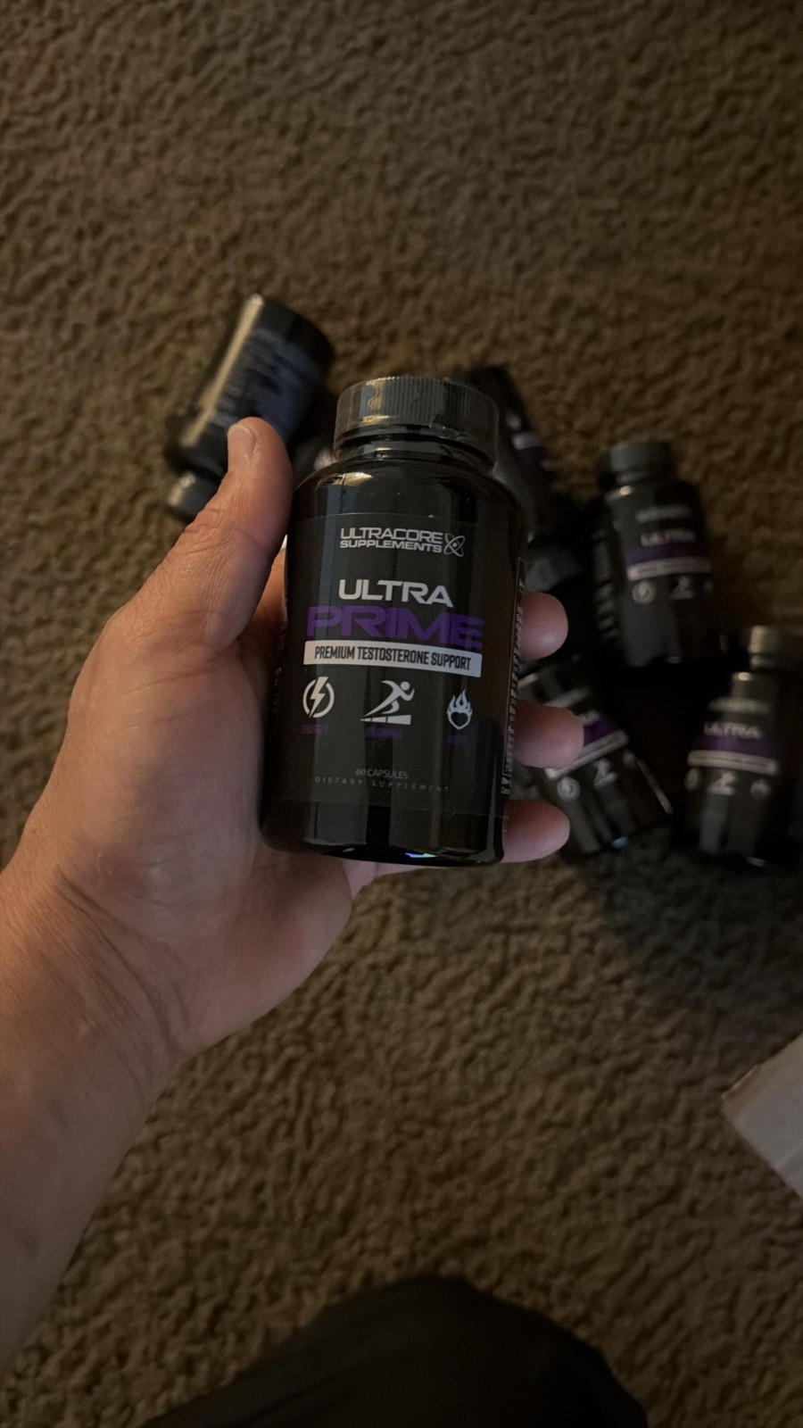 Male Ultra Core Ultra Prime Dietary Supplement, 60 Caps NEW, EXP: 5/2028