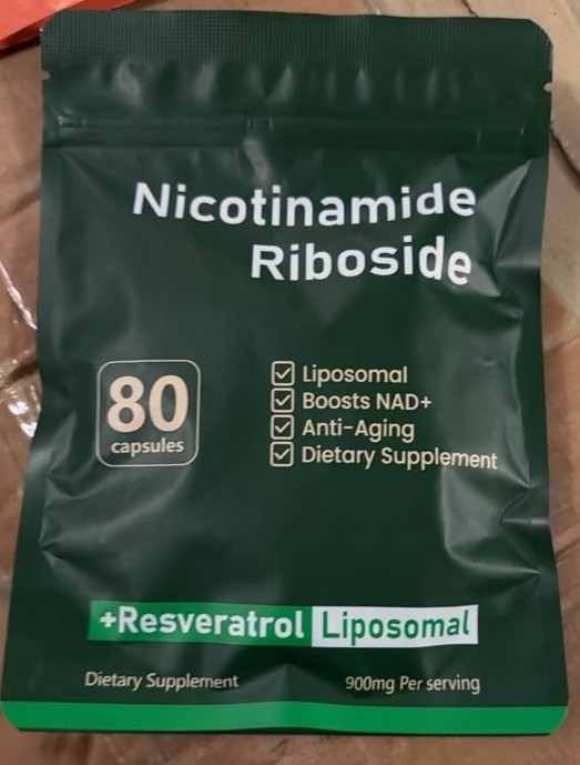NAD+ Supplement for Anti-Aging Energy Focus & Nicotinamide Riboside Resveratrol