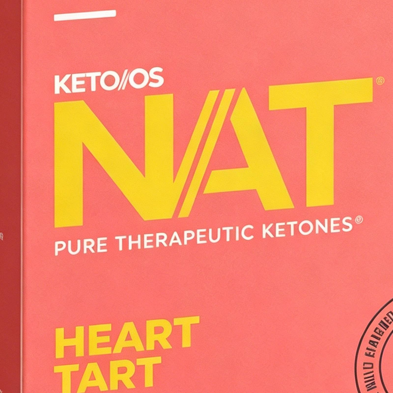 PRUVIT Keto OS NAT Heart Tart Charged Keto Supplement 20 Pack
