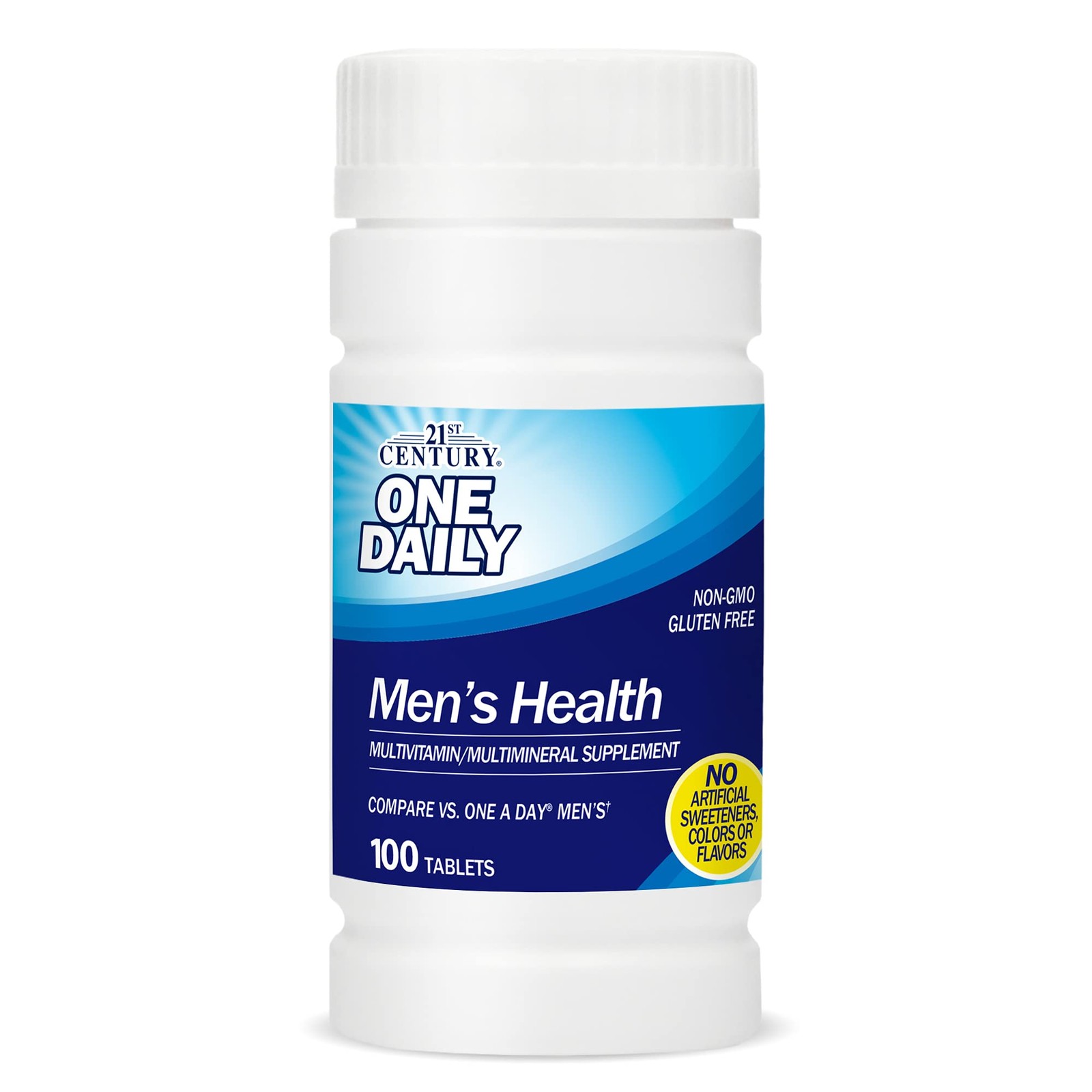 One Daily Men s Health Tablets 100 Count Multivitamin 21st Century Mens