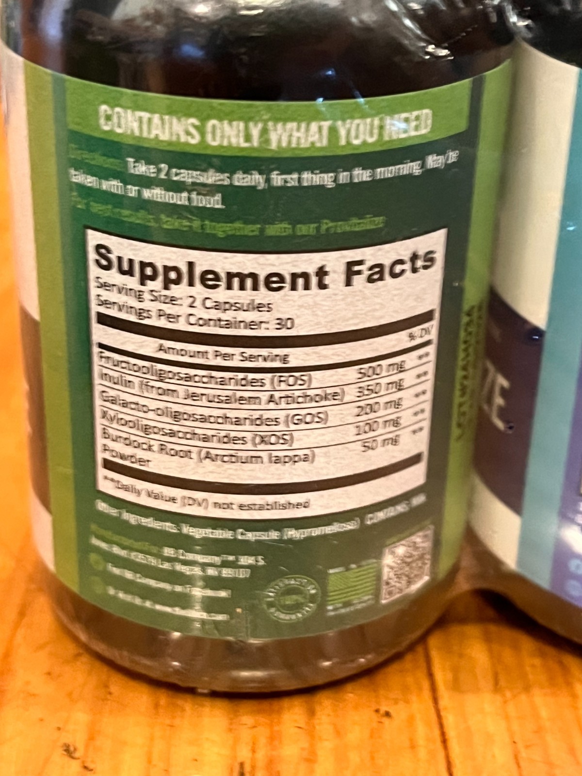 5 BB Company Provitalize Previtalize Gut Bottle 60 Capsules Digestive Support