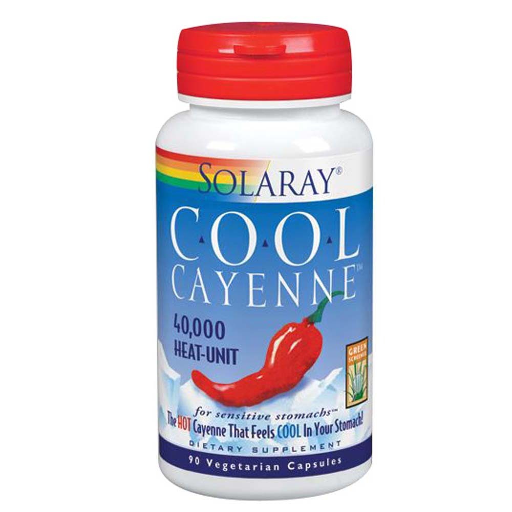 Cool Cayenne 180 Caps by Solaray